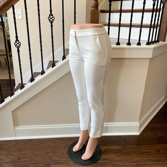 NWT Diane Von Furstenberg Genesis Flat-Front Cropped Pants, DD0488 - Picture 4 of 13